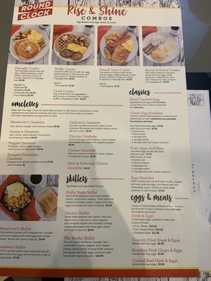 Menu photo 1 Round the Clock Restaurant - Chesterton Chesterton, IN