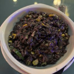 Mexican style risotto - I think the menu said it had a hint of truffle but I didn't taste truffle at all - I did like it