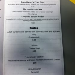 Edgewood Station Sports Bar and Grill - Current Menu as of 12/5/13