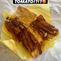Submarina California Subs - A BLT without the lettuce and tomato!!!