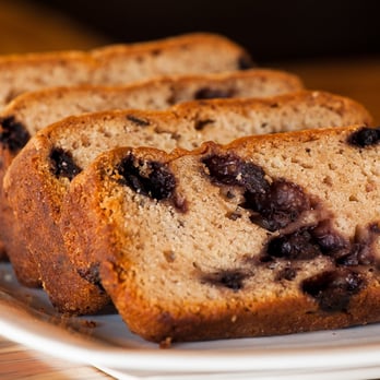 Deja Brew - Bluerry Loaf -One of many beautiful creations made by Elsa - Coffee & Tea Near Me - Vancouver, British Columbia