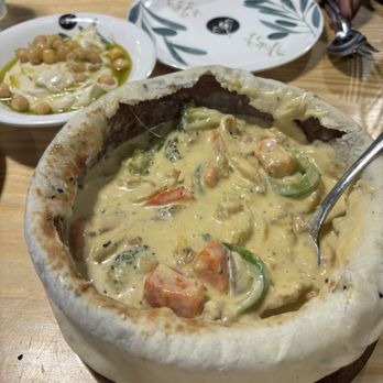 Khashoka - Chicken with white sauce - Middle Eastern Near Me - Richardson, Texas Khashoka - Chicken with white sauce - Middle Eastern Near Me - Richardson, Texas