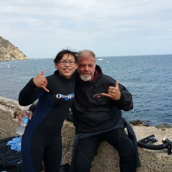 Sharky's Scuba & Swim - My daughter with Tony just before her last certification dives! - Scuba Diving Near Me - San Dimas, California Sharky's Scuba & Swim - My daughter with Tony just before her last certification dives! - Scuba Diving Near Me - San Dimas, California