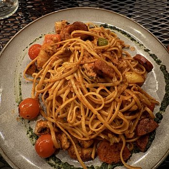 The Brass Onion - Jambalaya Pasta Dinner - Comfort Food Near Me - Overland Park, Kansas The Brass Onion - Jambalaya Pasta Dinner - Comfort Food Near Me - Overland Park, Kansas