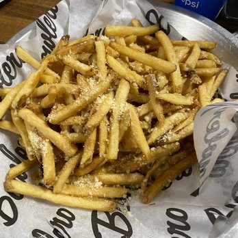 Bowlero Niles - Garlic Parmesan fries. Good... but $11 good? - Venues & Event Spaces Near Me - Niles, Illinois Bowlero Niles - Garlic Parmesan fries. Good... but $11 good? - Venues & Event Spaces Near Me - Niles, Illinois