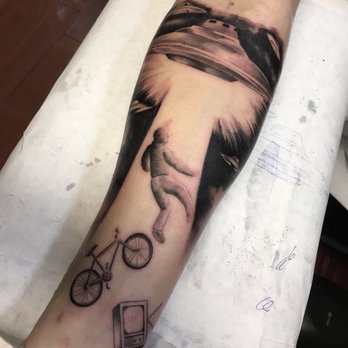 IFA2 Tattoo Studio - The bike and TV are works of art, in it of themselves. - Tattoo Near Me - Alhambra, California IFA2 Tattoo Studio - The bike and TV are works of art, in it of themselves. - Tattoo Near Me - Alhambra, California