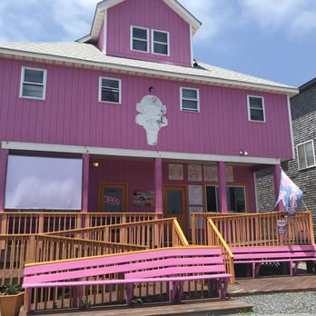 Cups and Cones - the front of a pink building - Coffee & Tea Near Me - Avon, North Carolina Cups and Cones - the front of a pink building - Coffee & Tea Near Me - Avon, North Carolina