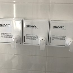 Gross shampoo dispensers. Don't know what's in these or how many people have used it before. Gross shampoo dispensers. Don't know what's in these or how many people have used it before.