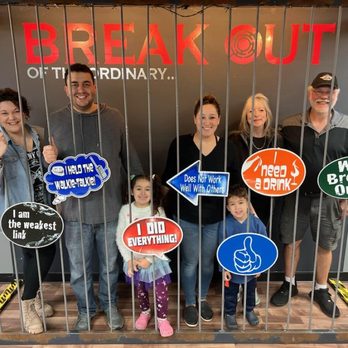 Breakout - November 26, 2022 Arrant and Abenanti Family Event - Escape Games Near Me - North Myrtle Beach, South Carolina