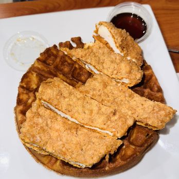 Cast Iron Cafe - Chicken and waffles. Excellent. - Coffee & Tea Near Me - Pharr, Texas Cast Iron Cafe - Chicken and waffles. Excellent. - Coffee & Tea Near Me - Pharr, Texas