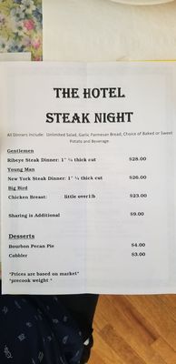 Menu photo 1 The Hotel Tea Room Davenport, FL
