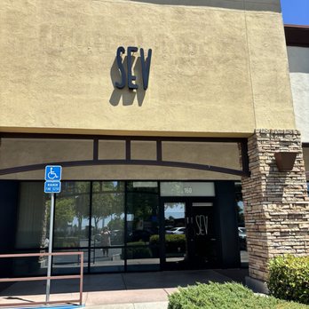 SEV Laser - Outside sign by the bank and nothing bunt cakes - Laser Hair Removal Near Me - Roseville, California