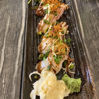 Toto Sushi - Toro Aburi ($4.25 each) and Hotate Aburi ($4.50) - Sushi Bars Near Me - Delta, British Columbia