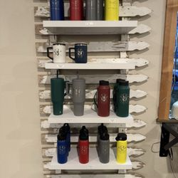 They sell their branded cups! They're very nice!!