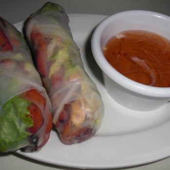 Pho Palace - Goi Cuon Ga Nuong - Charbroiled Chicken Springrolls - Vietnamese Near Me - Arlington, Texas