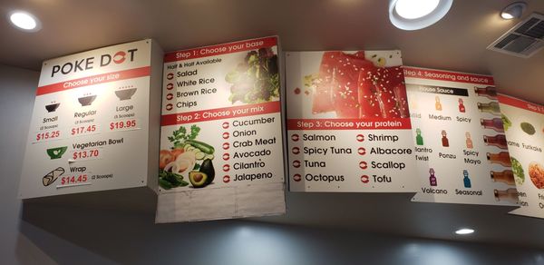 Menu photo 3 Poke Dot Claremont, CA