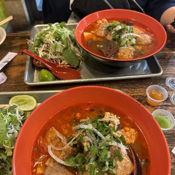MaMa ToFu & More - Bun rieu- seafood pork soup. So good! - Vietnamese Near Me - Davie, Florida
