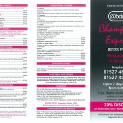 Champagne Express Indian Fusion Restaurant & Takeaway