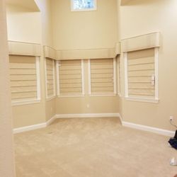 Designs in Fabric - Cornices, custom shaped