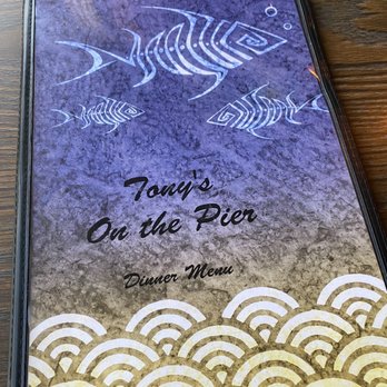 Old Tony's - Menu cover - Seafood Near Me - Redondo Beach, California Old Tony's - Menu cover - Seafood Near Me - Redondo Beach, California