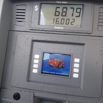 Chevron - a gas pump at a gas station - Gas Stations Near Me - Carson, California