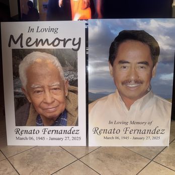 Staples - My Dads Memorial Poster Board. - Printing Services Near Me - Norco, California