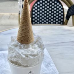 Vegan coconut gelato Vegan coconut gelato