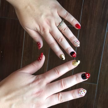 Le'von Nail Spa - Headed to Disneyland... Had to get themed nails done! - Nail Salons Near Me - Kent, Washington Le'von Nail Spa - Headed to Disneyland... Had to get themed nails done! - Nail Salons Near Me - Kent, Washington