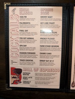 Menu photo 4 Truce Chicago, IL