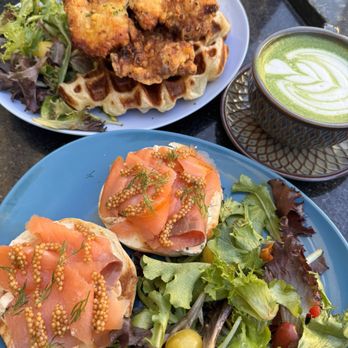 Wara Cafe - Salmon Bagel - Cafes Near Me - Chino, California Wara Cafe - Salmon Bagel - Cafes Near Me - Chino, California