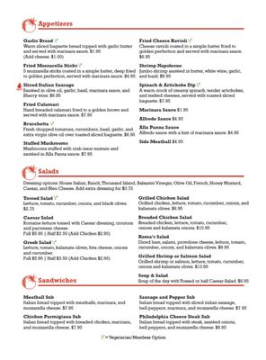 Menu photo 2 Roma Italian Restaurant Ozark, AR Menu photo 2 Roma Italian Restaurant Ozark, AR