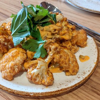 Ospi Venice - OSPI 12-31-21: Cauliflower - Calabrian Chili Tahini, Dates, Pepitas, Herbs - Italian Near Me - Venice, California