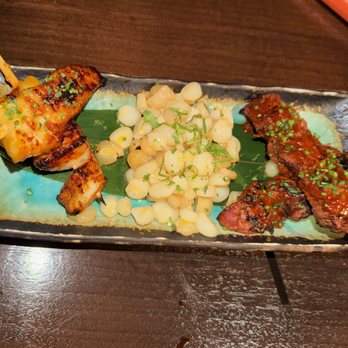 Sushisamba - Taste of Samba - sea bass, filet, Peruvian corn - Asian Fusion Near Me - Las Vegas, Nevada Sushisamba - Taste of Samba - sea bass, filet, Peruvian corn - Asian Fusion Near Me - Las Vegas, Nevada