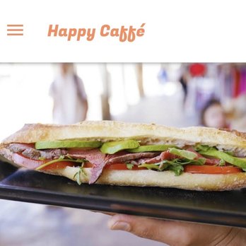 Happy Caffé - Terminator sandwich as pictured from restaurant vs actual - Creperies Near Me - Paris, 75 Happy Caffé - Terminator sandwich as pictured from restaurant vs actual - Creperies Near Me - Paris, 75