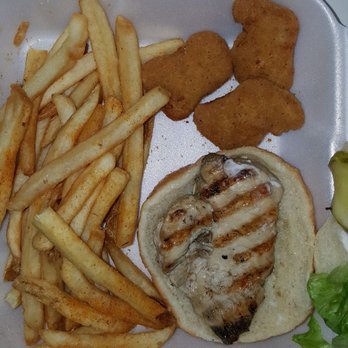 Cook Out - Hard to tell from the pic, but that filet is tiny. - Fast Food Near Me - Asheboro, North Carolina Cook Out - Hard to tell from the pic, but that filet is tiny. - Fast Food Near Me - Asheboro, North Carolina
