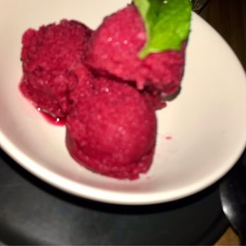Santo Cielo - Jamaica sorbet - New American Near Me - Naperville, Illinois Santo Cielo - Jamaica sorbet - New American Near Me - Naperville, Illinois