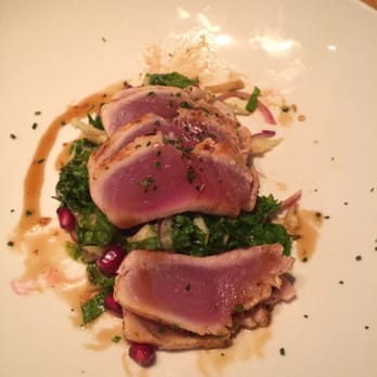 Tinker Street - Albacore Tuna Celeriac, Kale and Pomegranate Molasses Vinaigrarette - Wine Bars Near Me - Indianapolis, Indiana Tinker Street - Albacore Tuna Celeriac, Kale and Pomegranate Molasses Vinaigrarette - Wine Bars Near Me - Indianapolis, Indiana