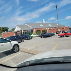 Heinen's Grocery Store - The view of the grocery store from the street it's hard to see