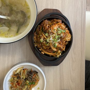 Sanbada - Spicy pork - Korean Near Me - Boston, Massachusetts Sanbada - Spicy pork - Korean Near Me - Boston, Massachusetts
