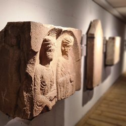 Archäologischer Schauplatz Kappelhof - Ergänzt und erweitert wird die Ausstellung durch Originalfunde aus Pforzheim und der Region