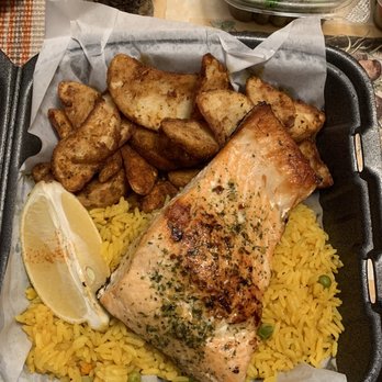 Sailor's - One large piece of salmon cooked to perfection! - Seafood Near Me - Montreal, Quebec Sailor's - One large piece of salmon cooked to perfection! - Seafood Near Me - Montreal, Quebec