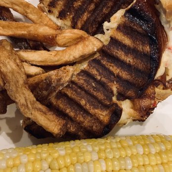 Abel's Lobster - Pimento Crab Melt!!!! - Seafood Near Me - Mount Desert, Maine