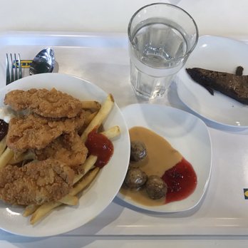 IKEA - Chicken tenders and fries + four meatballs + Chocolate Gooey Cake - Home Decor Near Me - Emeryville, California IKEA - Chicken tenders and fries + four meatballs + Chocolate Gooey Cake - Home Decor Near Me - Emeryville, California