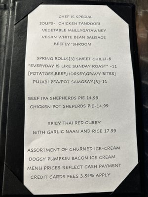 Menu photo 2 The Studio Public House St Petersburg, FL Menu photo 2 The Studio Public House St Petersburg, FL
