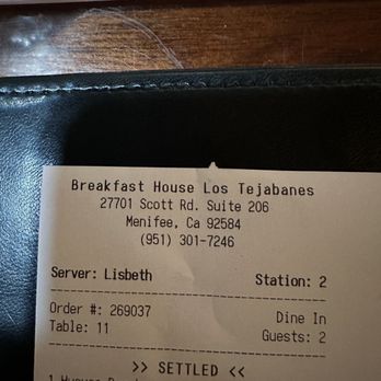 Breakfast House Los Tejabanes - The tab - Mexican Near Me - Menifee, California Breakfast House Los Tejabanes - The tab - Mexican Near Me - Menifee, California