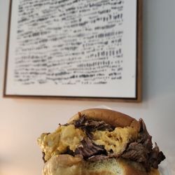 Midnite Smokin BBQ - Cowboy sandwich yum!