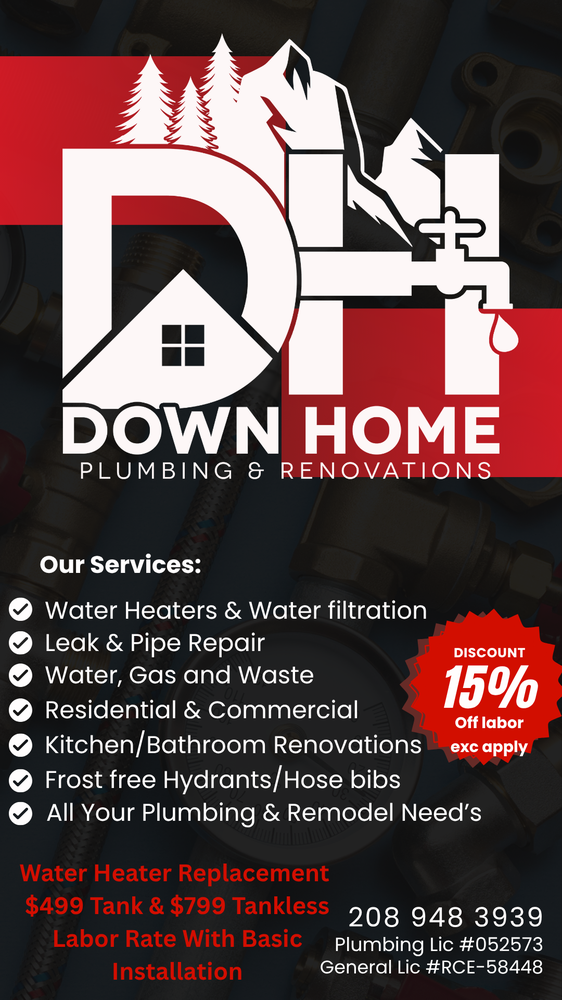 Slide of Down Home Plumbing & Renovations
