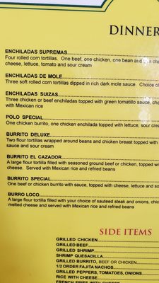 Menu photo 8 Los Cazadores Mount Vernon, KY Menu photo 8 Los Cazadores Mount Vernon, KY