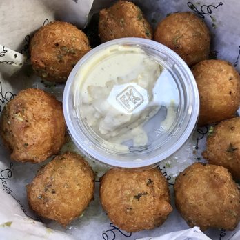 Grégoire - Garlic potato puffs - French Near Me - Berkeley, California