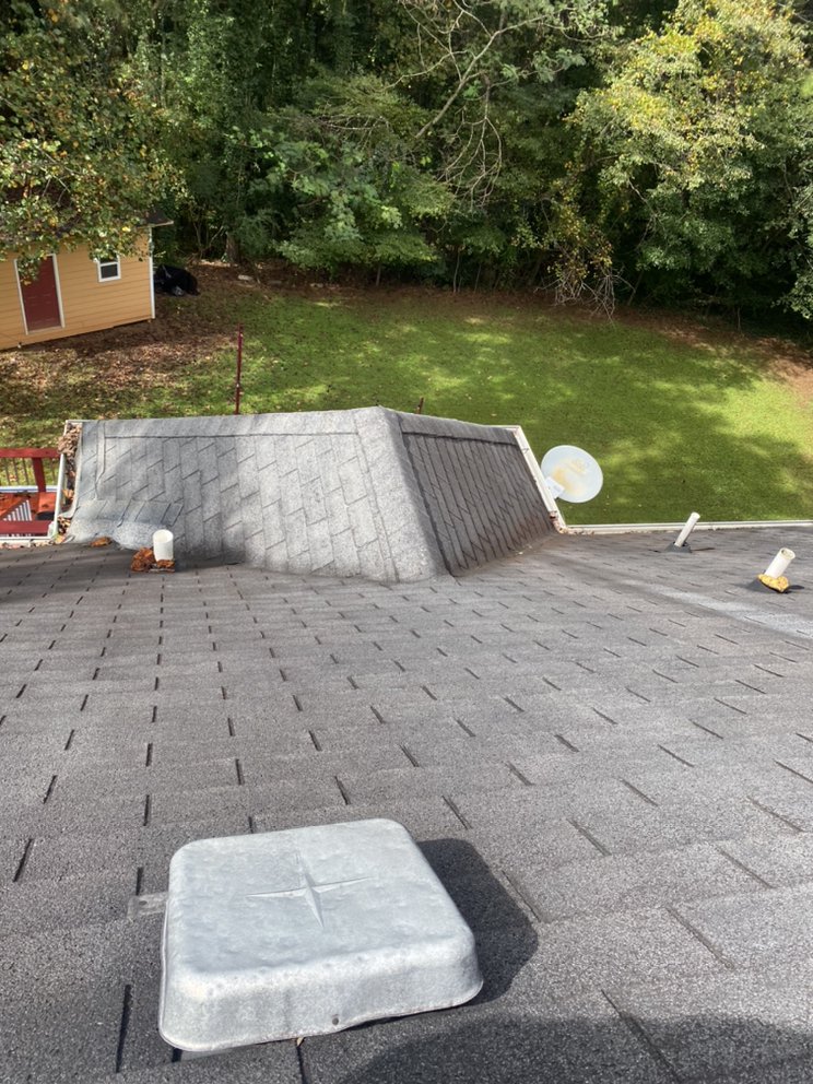 Slide of Brand New Roofing